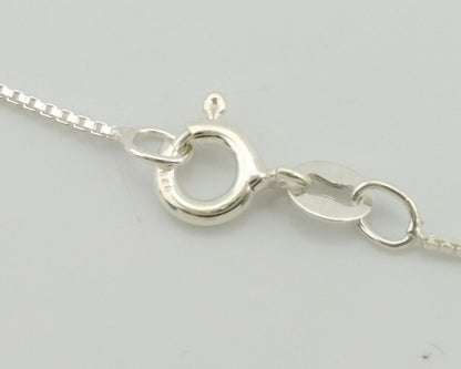 Navajo Necklace .925 Silver Arizona Turquoise Signed Gecko C.1980's