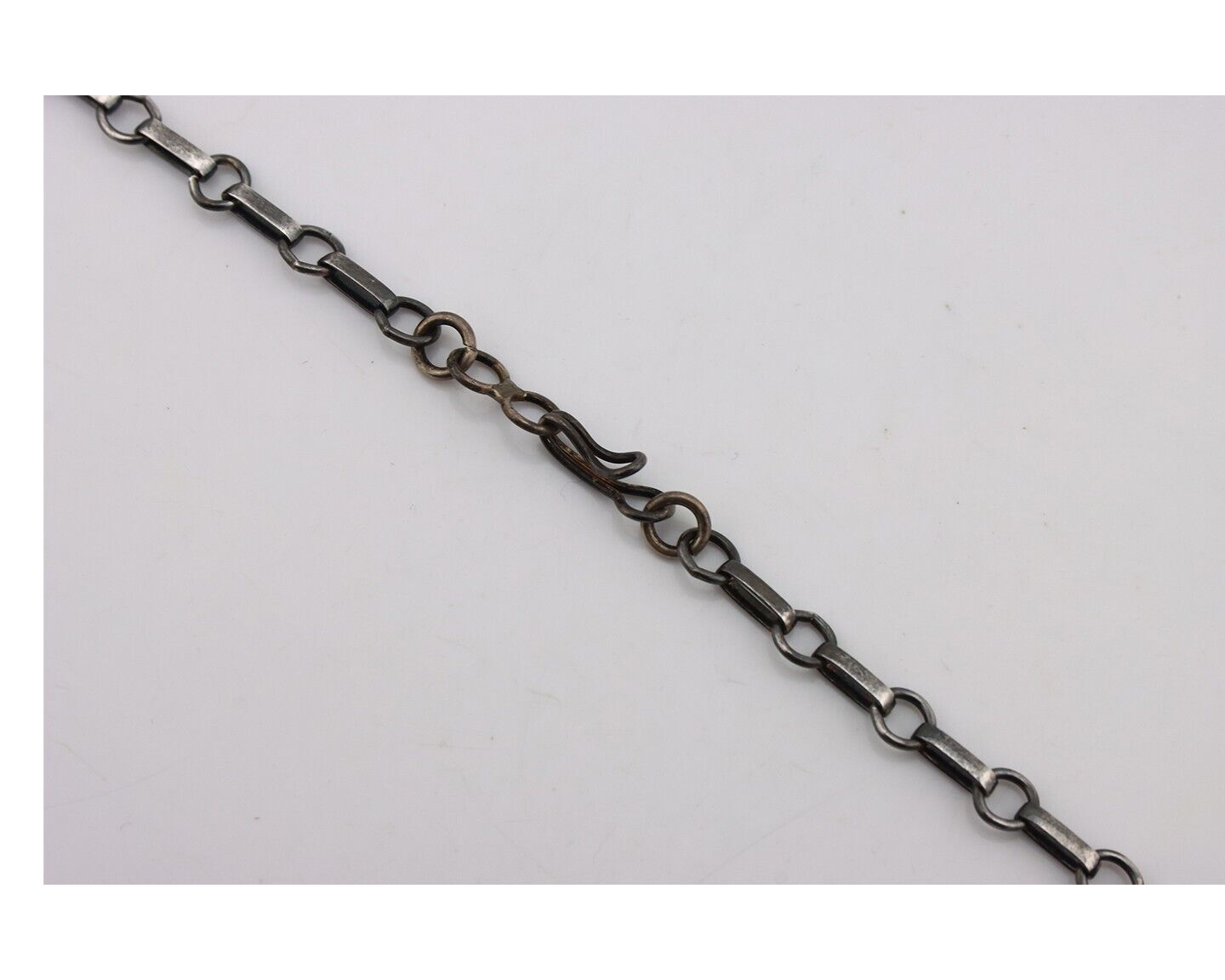 Navajo Necklace 925 Silver Sleeping Beauty Turquoise Native American C.80's