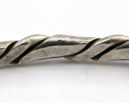 Navajo Twist Bracelet .925 SOLID Silver Handmade Artist TAHE C.80's