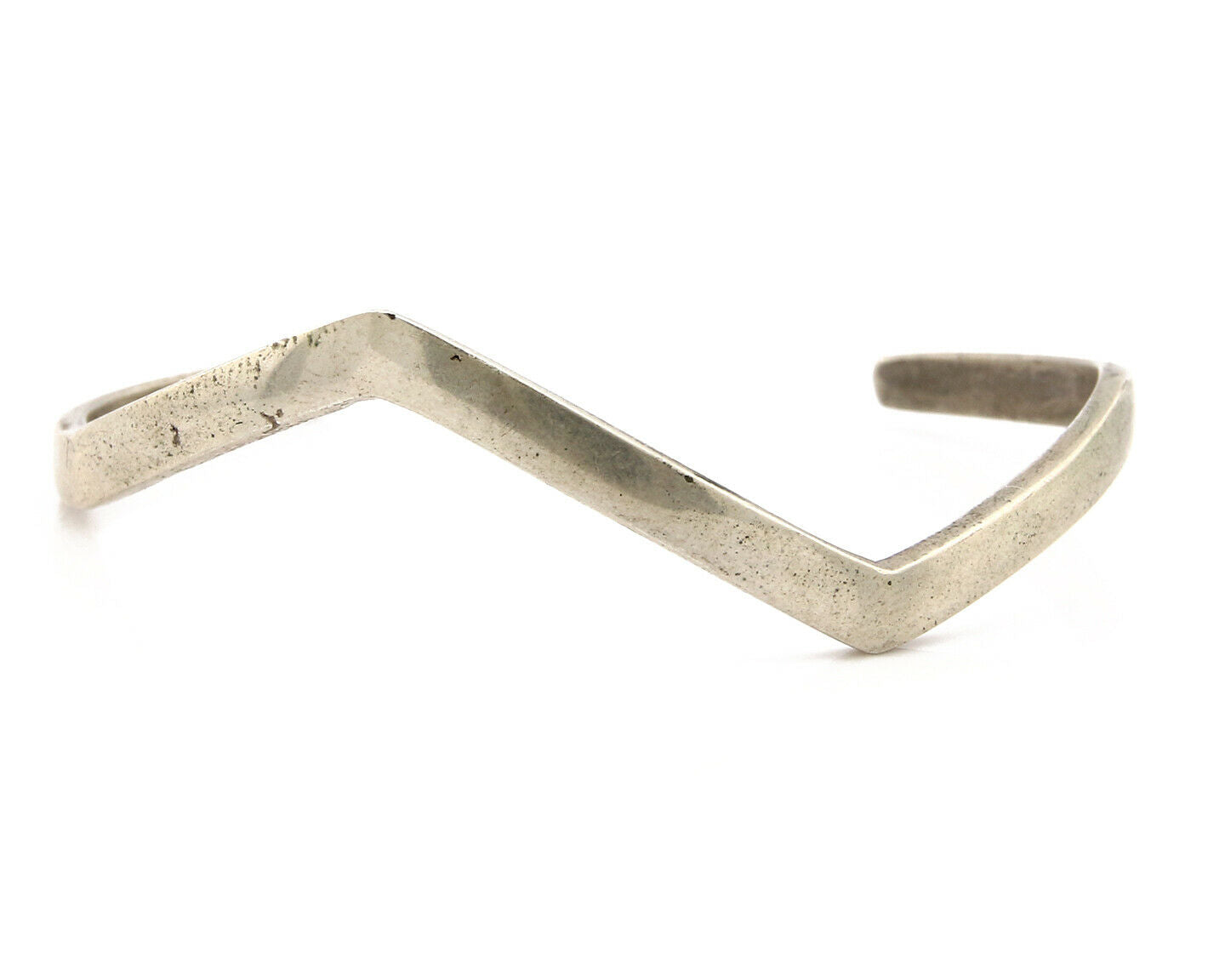 Navajo Bracelet .925 Silver Handmade Sand Cast Native American Artist Circa 70's