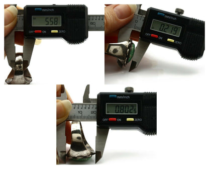 Navajo Ring .925 Silver Green Turquoise Native American Artist C.80's