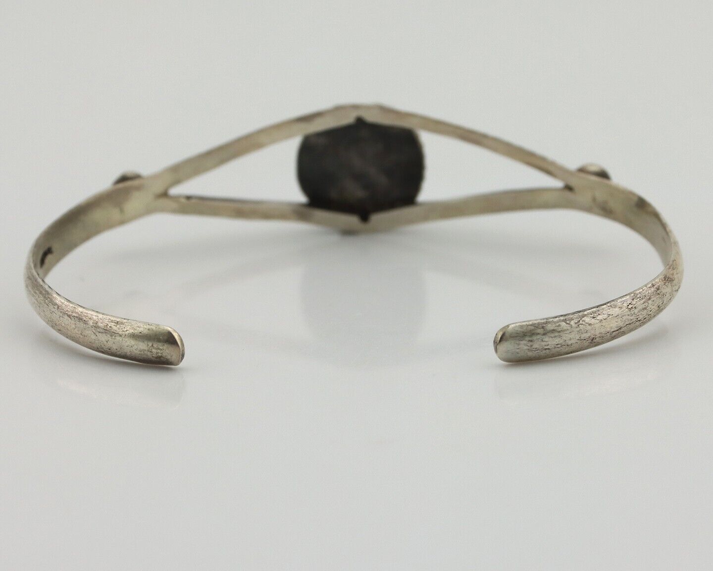 Women's Navajo Bracelet 925 Silver Natural Pink Mussel Native American C.80's