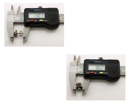 Zuni Earrings 925 Silver Natural Kingman Turquoise Native American Artist C.80's