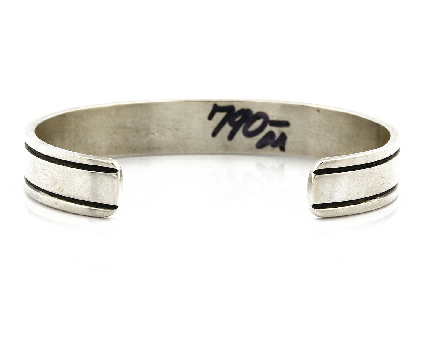 Navajo Bracelet .925 Silver & 14k Solid Gold MM Rogers and EG Cuff C.80's