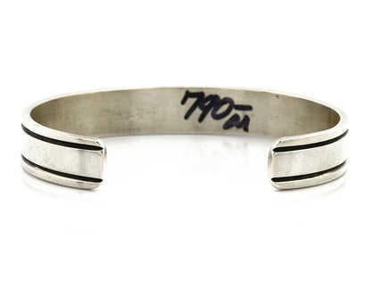 Navajo Bracelet .925 Silver & 14k Solid Gold MM Rogers and EG Cuff C.80's