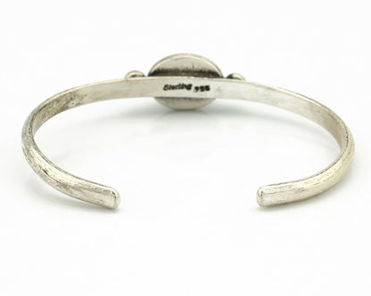 Navajo Bracelet .925 Silver Royston Turquoise Native American Artist C.90's