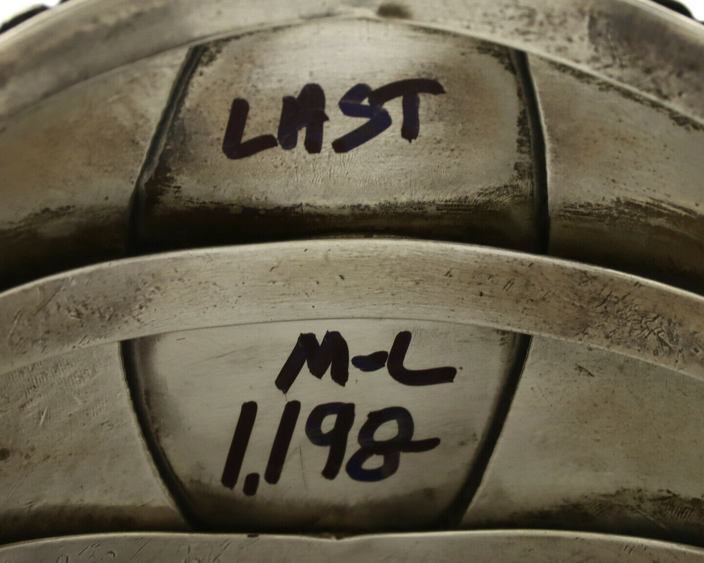 Navajo Bracelet .925 Silver Hand Carved Warrior Native American Artist