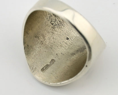 Navajo Kokopelli Ring .925 Silver Handmade Native American Artist C.1980's
