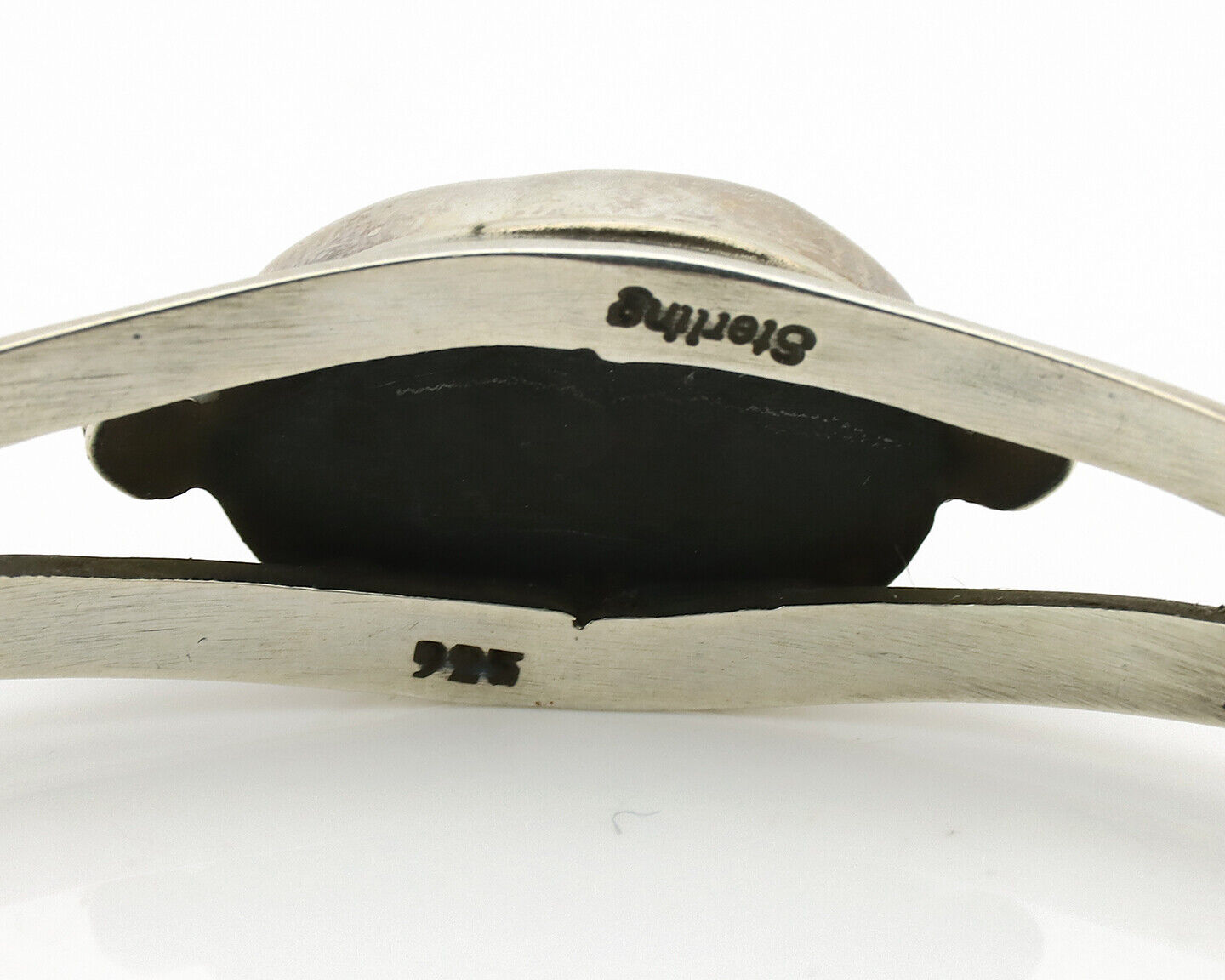 Women's Navajo .925 Silver Kingman Turquoise Native American Artist C.80's