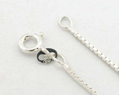 Navajo Pendant .925 Silver Manassas Turquoise Signed FT C.80's