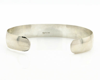 Navajo Handmade Bracelet .925 Silver Native Artist TAHE 80's