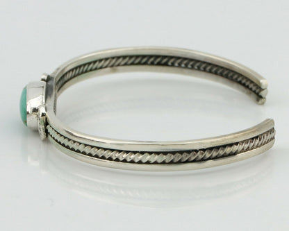 Women's Navajo .925 Silver Kingman Turquoise Artist Inca MFG Circa 1990's