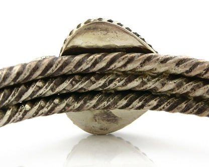 Navajo Bracelet .925 Silver Globe Turquoise Native American C.80's