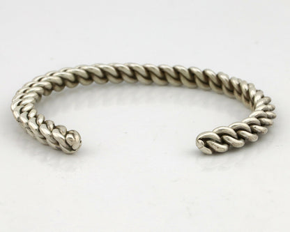 Navajo Handmade Bracelet .925 SOLID Silver Native American Artist Circa 1980's