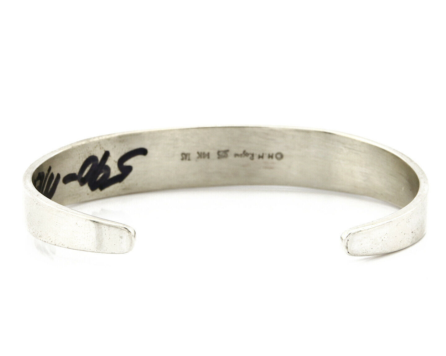 Navajo Bracelet .925 Silver & 14k Solid Gold MM Rogers and TAS Cuff C.80's