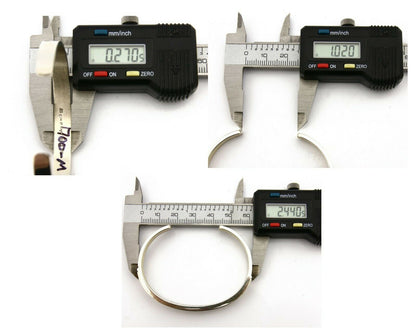 Navajo Bracelet .925 Silver SOLID 14k Yellow Gold Signed MM Rogers & NJ C80-90s