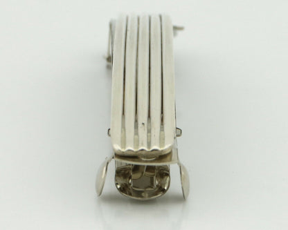 Women's Navajo Hair Clip .925 Silver Handmade Native Artist C.80's