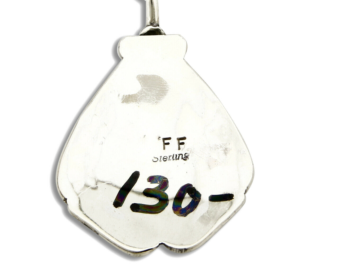 Women's Navajo Necklace .925 Silver Turquoise, Onyx, Sugilite, Malachite, Coral