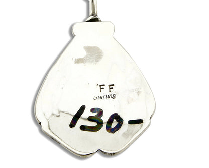 Women's Navajo Necklace .925 Silver Turquoise, Onyx, Sugilite, Malachite, Coral