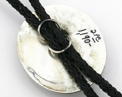 Navajo Bolo Tie .925 Silver Royster Turquoise C.80's Native American
