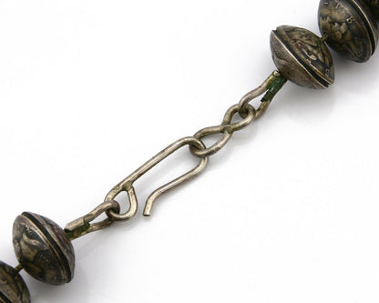 Women's Navajo Necklace .925 Silver Mercury Dime Squash C.70's