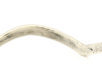 Navajo Bracelet .925 Silver Handmade Sand Cast Native American Artist Circa 70's